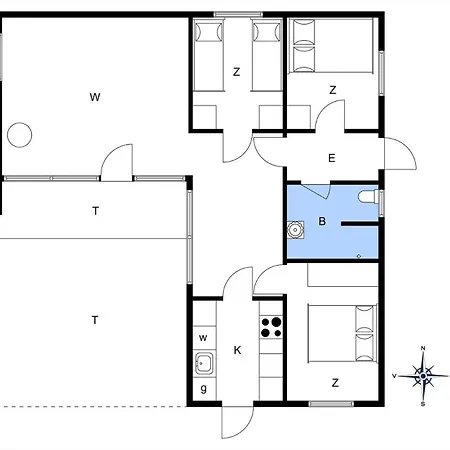 0024-romo-trinnesvej-2 펜션 *